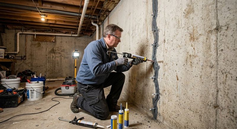 Basement Crack Repair in Lake Worth, FL