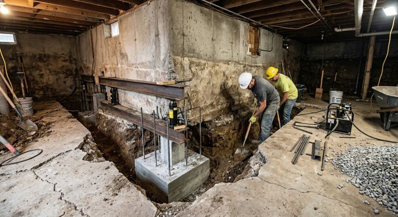 Basement Underpinning in Lake Worth, FL