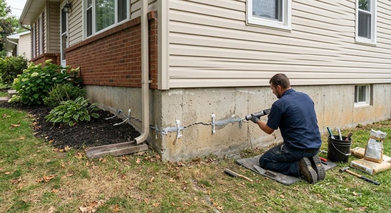 Cracked Foundation Repair in Delray Beach, FL