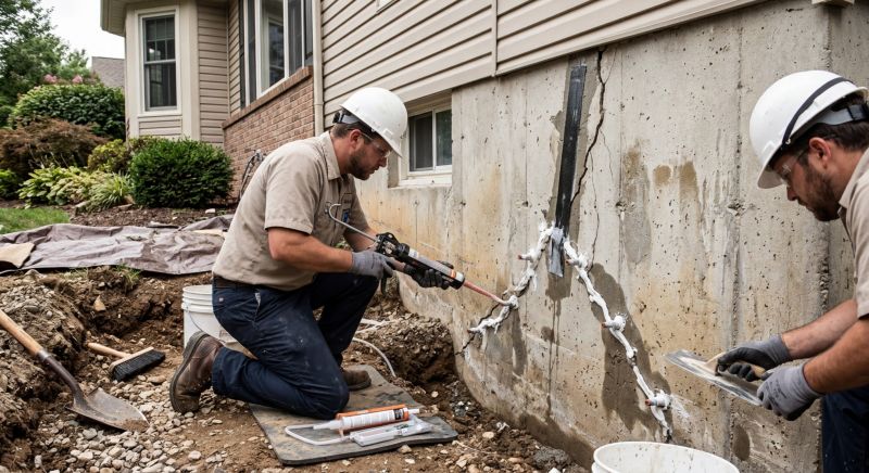 Cracked Foundation Repair in Palm Beach Gardens, FL