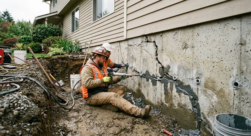 Cracked Foundation Repair in Palm Beach Gardens, FL