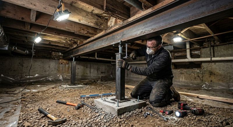 Crawlspace Structural Repair in Lake Worth, FL