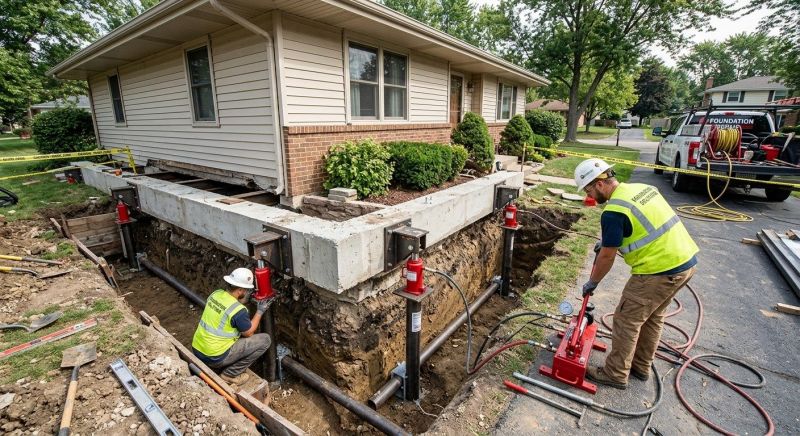 Foundation Jacking in Lake Worth, FL
