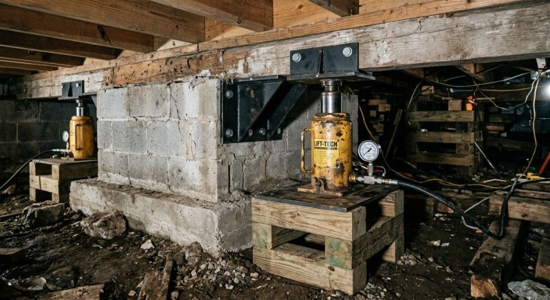 Foundation Jacking in West Palm Beach, FL