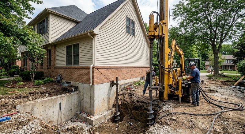 Helical Pile Installation in Lake Worth, FL
