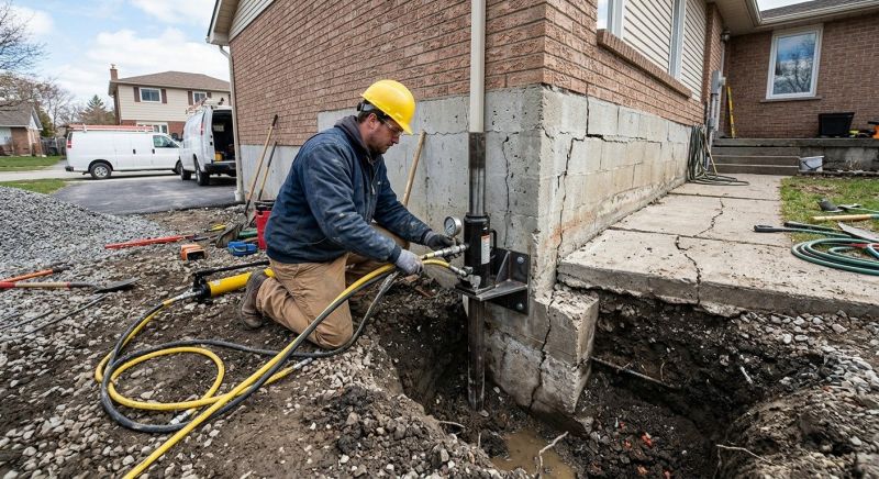 Sinking Foundation Repair in West Palm Beach, FL